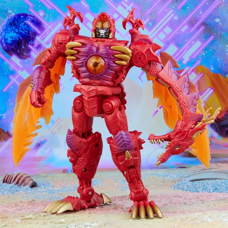 Hasbro Transformers Megatron Legacy Collection Red Dragon Assembled Models-1