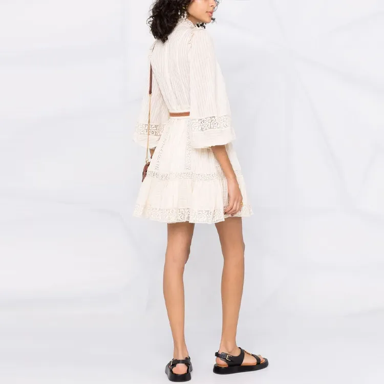 Zimmermann Long-Sleeved Dresses Women's White-1