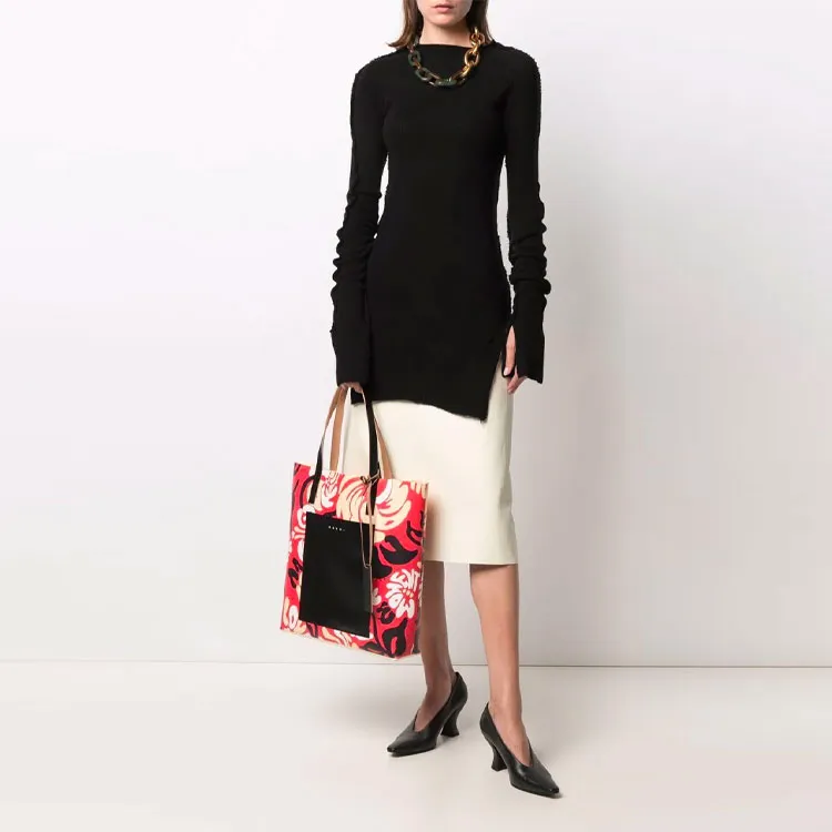 MARNI Loose Fit Sweater Women's Black-1