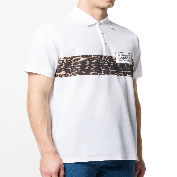 Burberry Polo Shirt Men's White-1