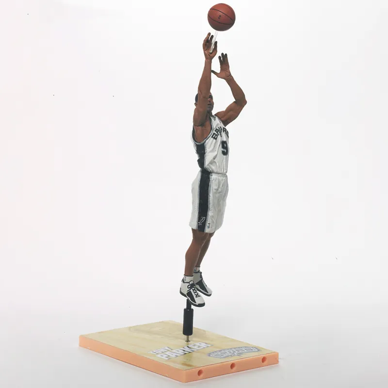 McFARLANE NBA Player Maikfan NBA Collection 23, Tony Parker Scale Figures-4