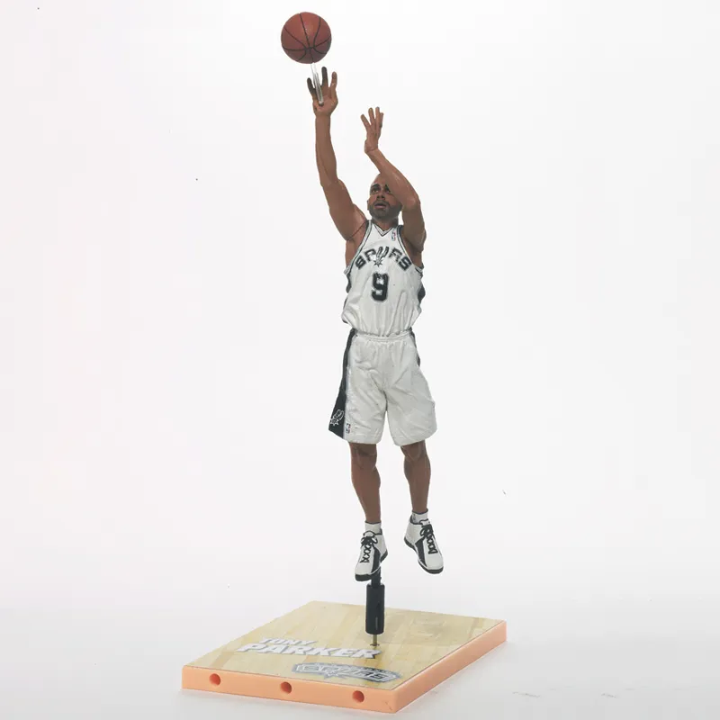 McFARLANE NBA Player Maikfan NBA Collection 23, Tony Parker Scale Figures-1