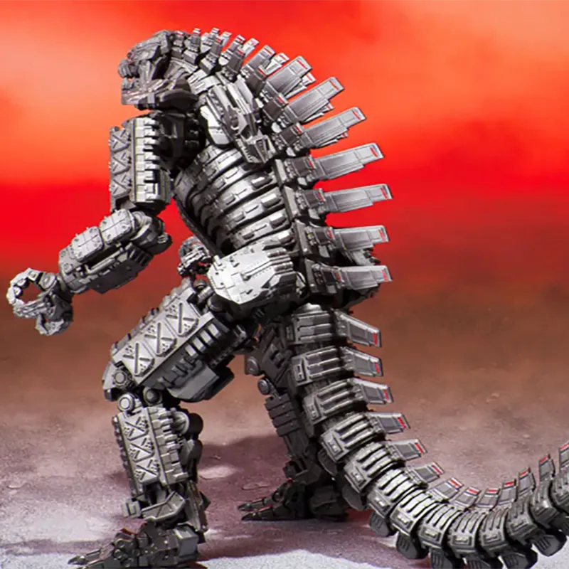 BANDAI Japan Godzilla Vs Kong S.H. Monsterarts Mechagodzilla Action Figure-3