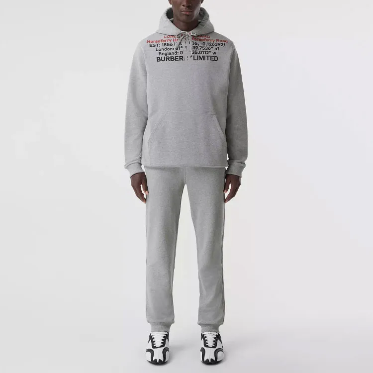 Burberry Location Print Jogging Pants-1