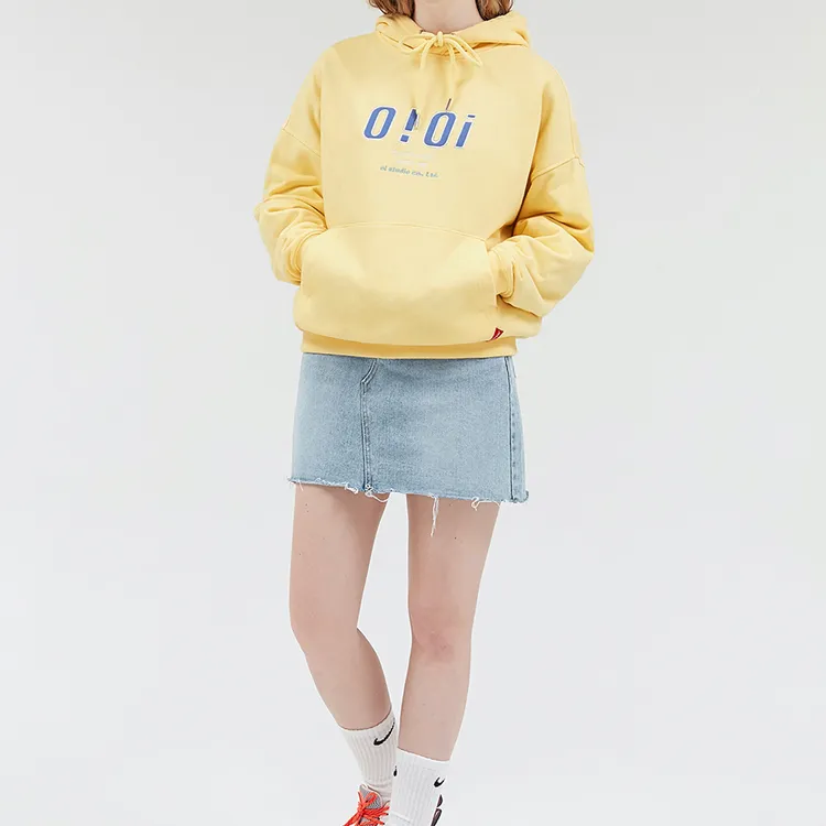 OIOICOLLECTION Sweatshirt Unisex Yellow-4