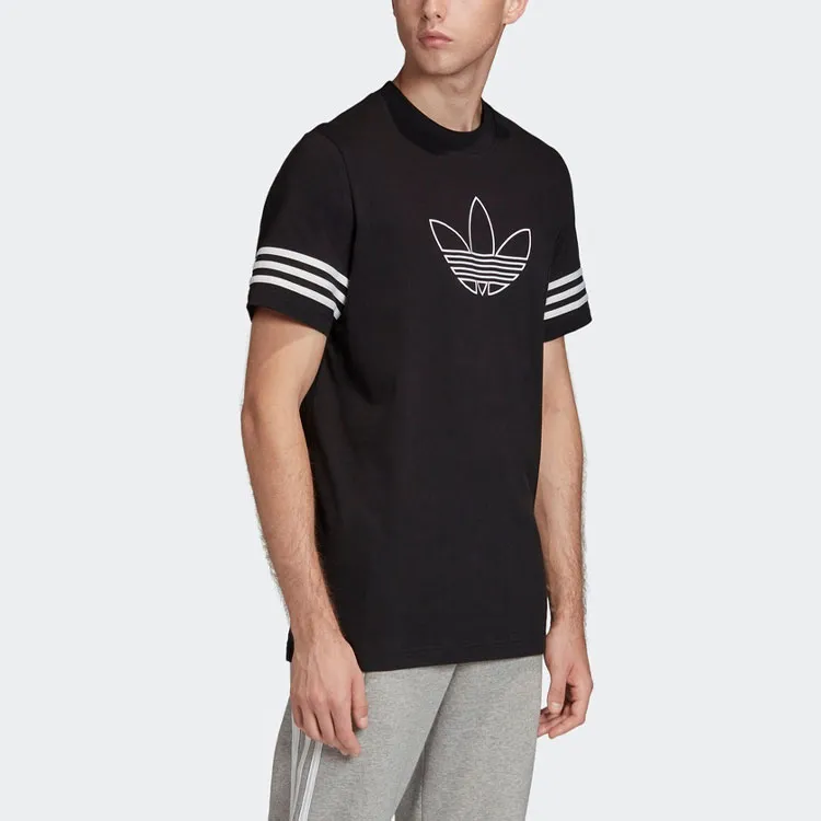 adidas originals Outline Tee Black-4