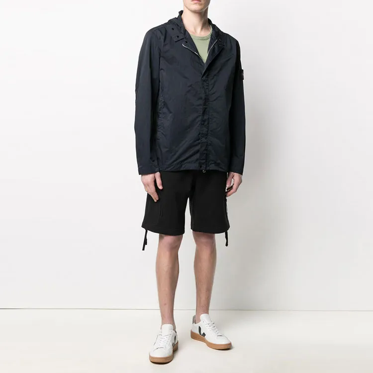 STONE ISLAND Jackets Men Blue-4