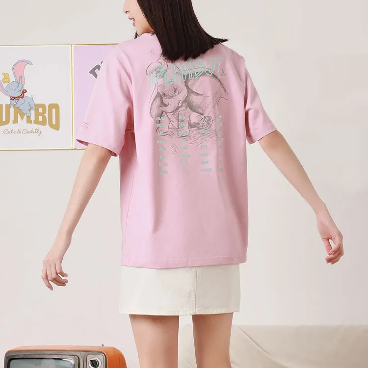 LiNing Disney T Shirt Unisex Pink-3