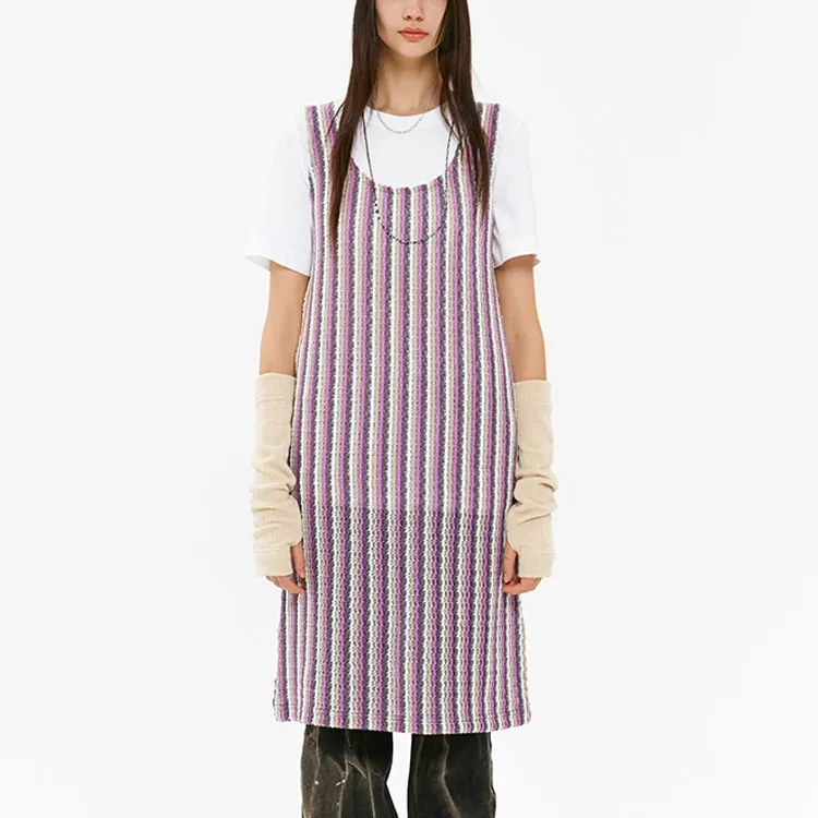 Kirsh Suspender Skirt Mid-Length Dress-8