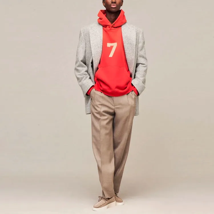 Fear Of God Seventh Season Sweatshirts Men Vintage Red-2