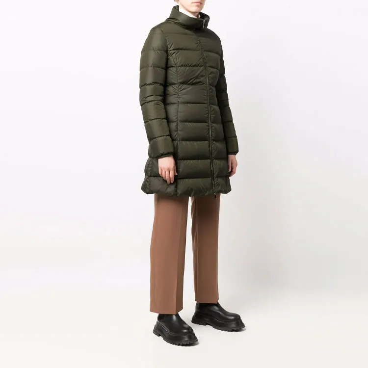 Moncler Gie Series Down Jackets Women's Olive Green-3