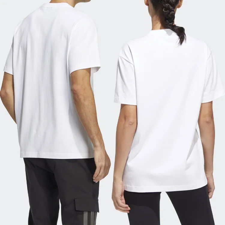 Adidas T Shirts Unisex White-2