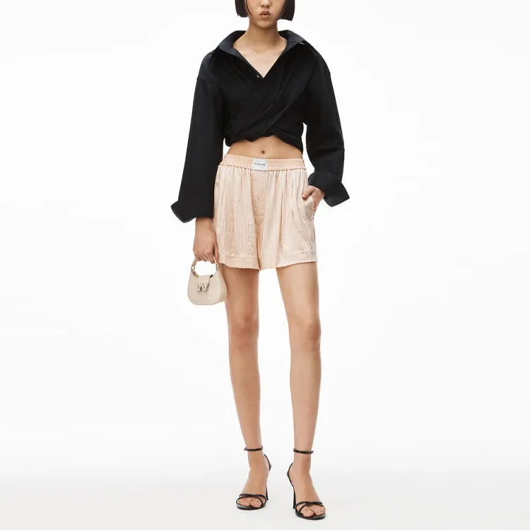 Alexander Wang Crop Tops Women's Black-1