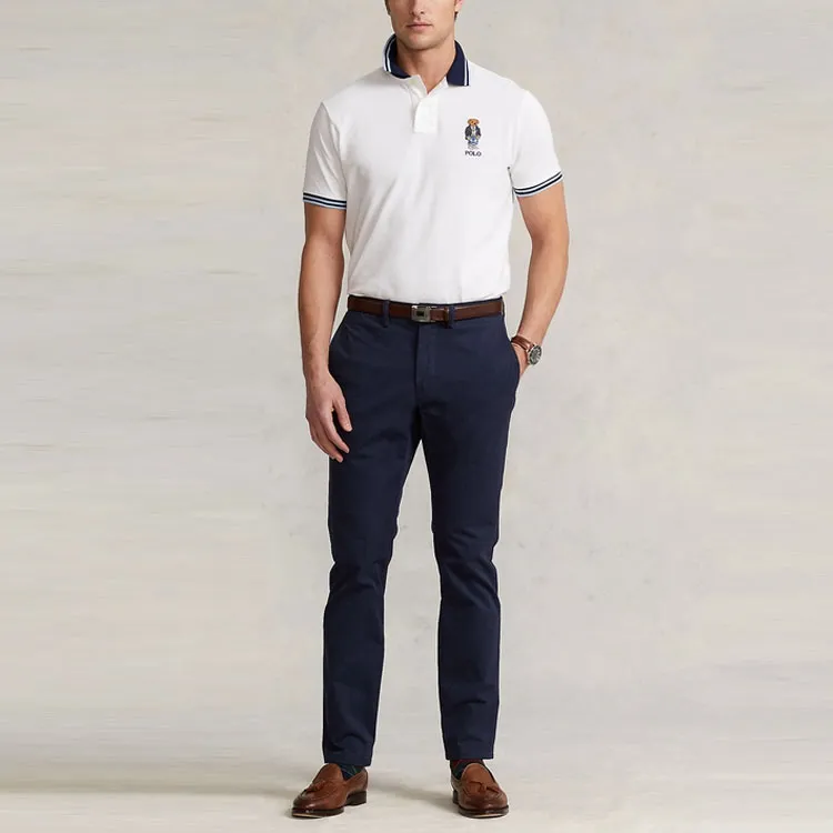 Polo Ralph Lauren Polo Shirt Men White-2