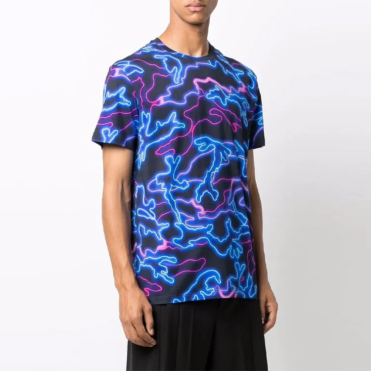 Valentino T-Shirts Men Blue-2