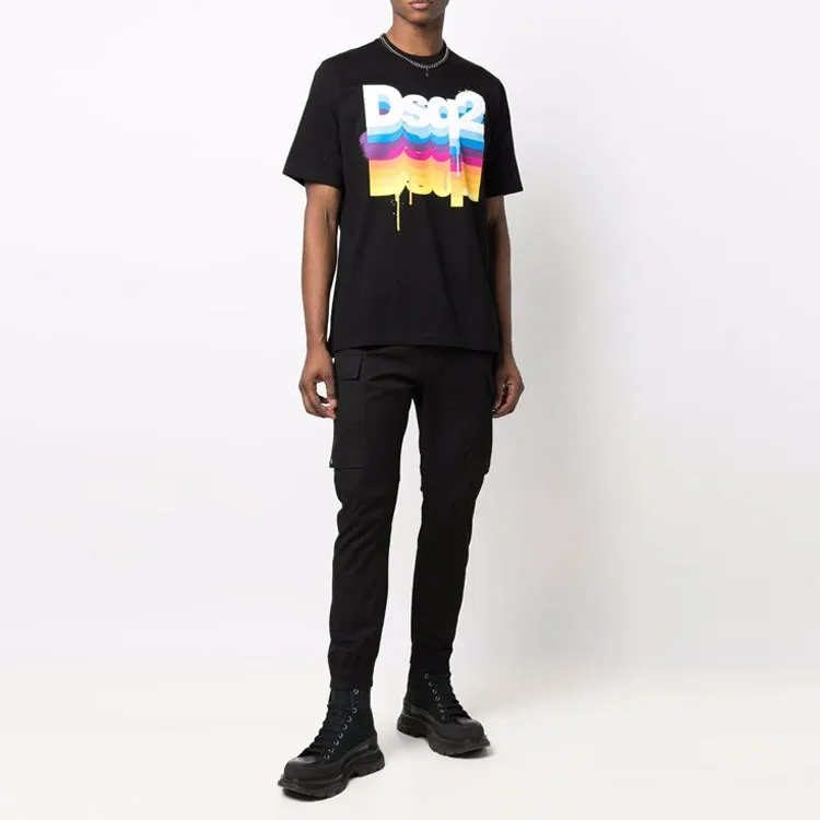 DSQUARED 2 T Shirts Men Black-1