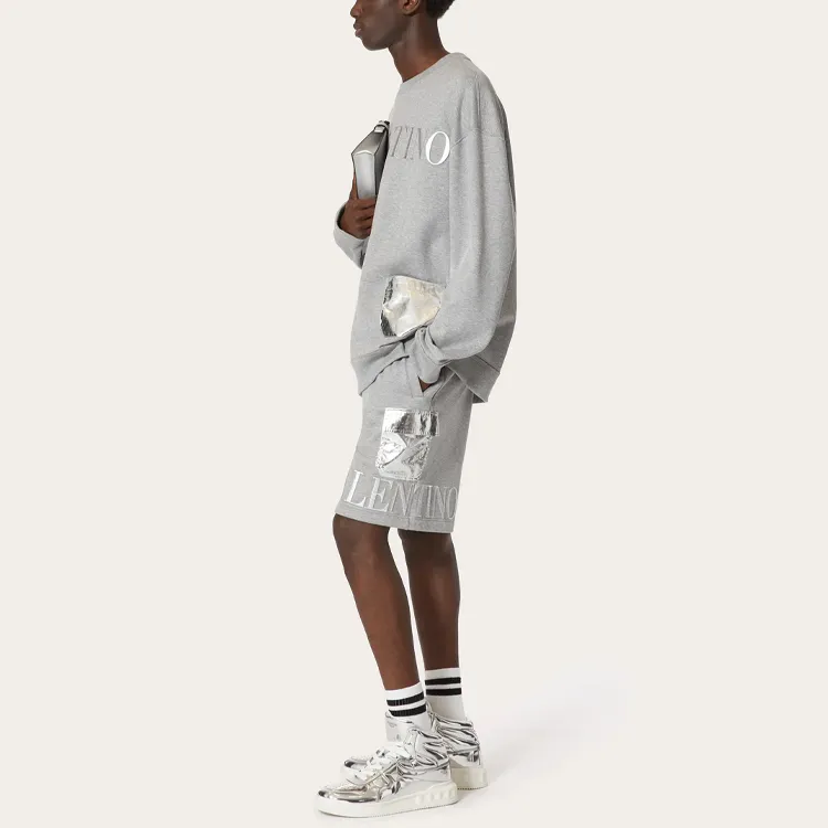 Valentino Shorts Men Gray-3