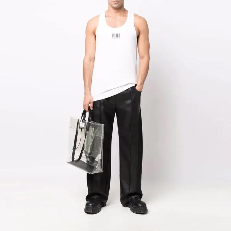 Vetements Tank Tops Men White-1