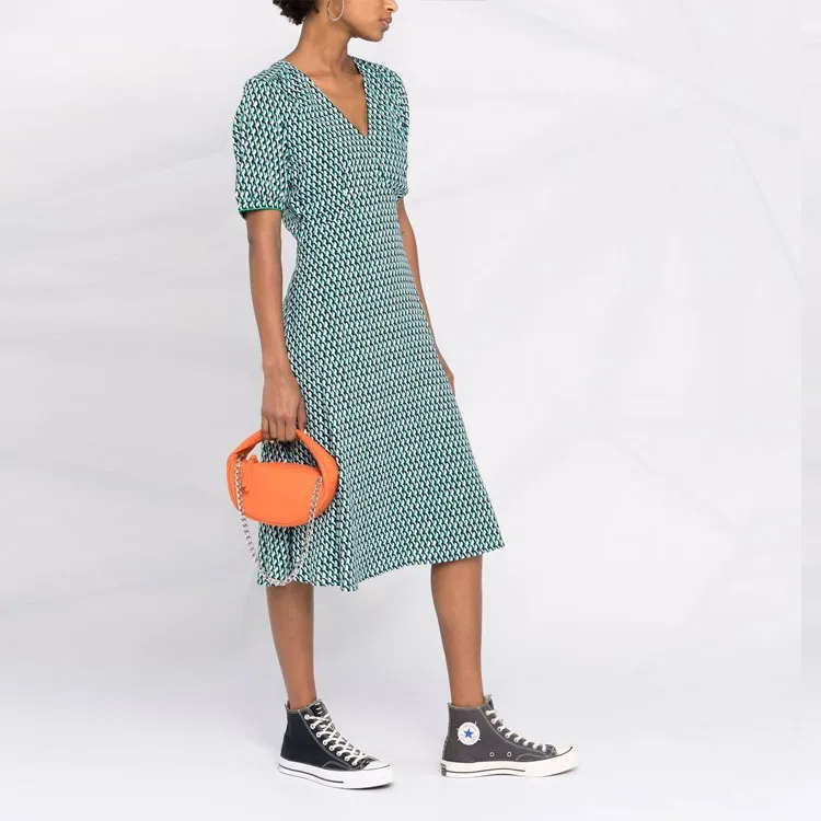 Tommy Hilfiger Dress Women's Green-3