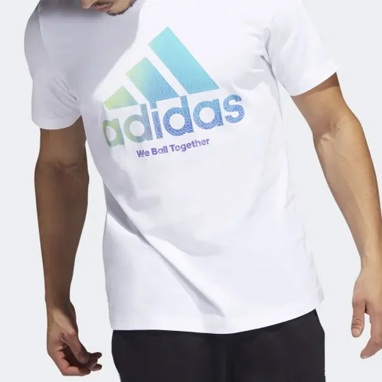 Adidas Set-in Sleeve T-Shirt Men's White-1