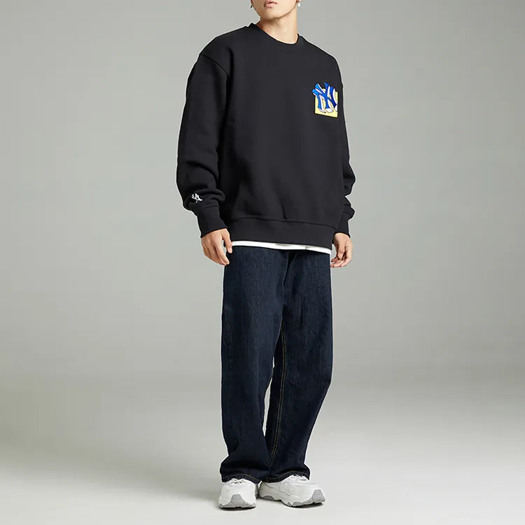 MLB New York Yankees Sweatshirts Unisex Black-3