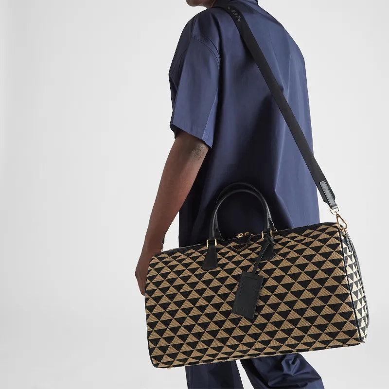 PRADA Symbol Travel Bags-6