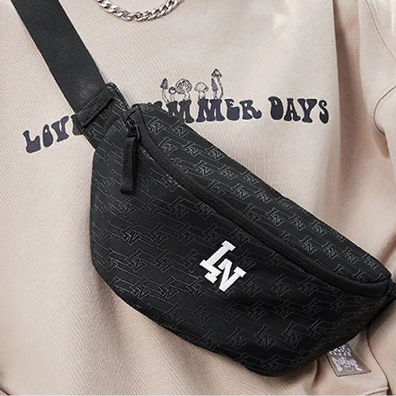 LiNing Fabric Cell Phone Pouch Fanny Pack Unisex Black-6