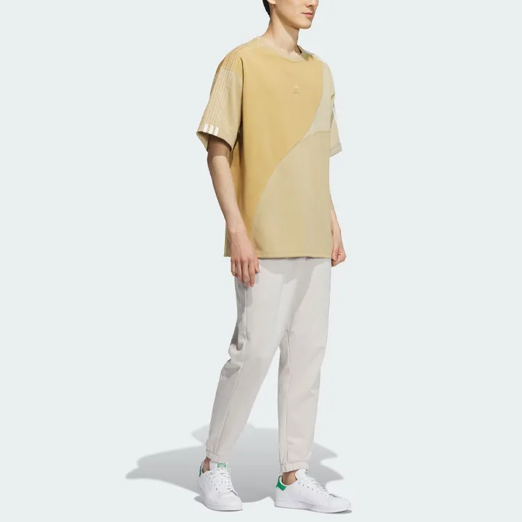 Adidas Originals T Shirt Unisex Light Khaki-5