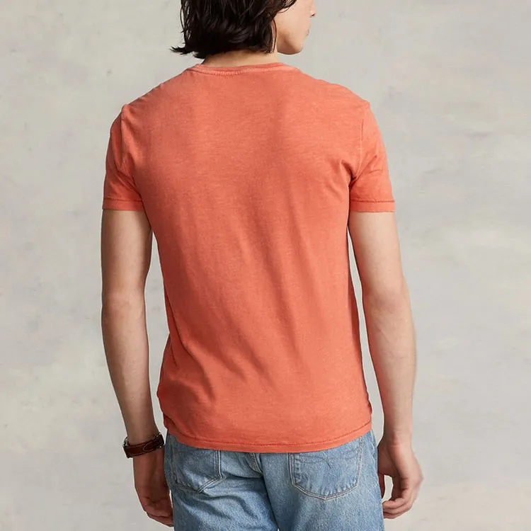 Polo Ralph Lauren T Shirts Men Orange-3