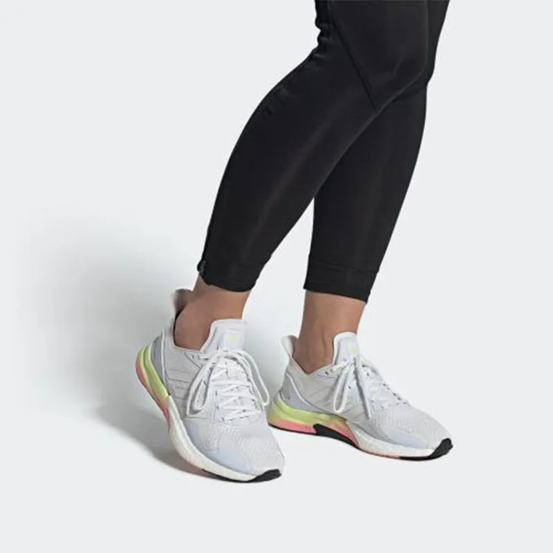 Adidas X9000 L3 White/Pink/Yellow Women's-6