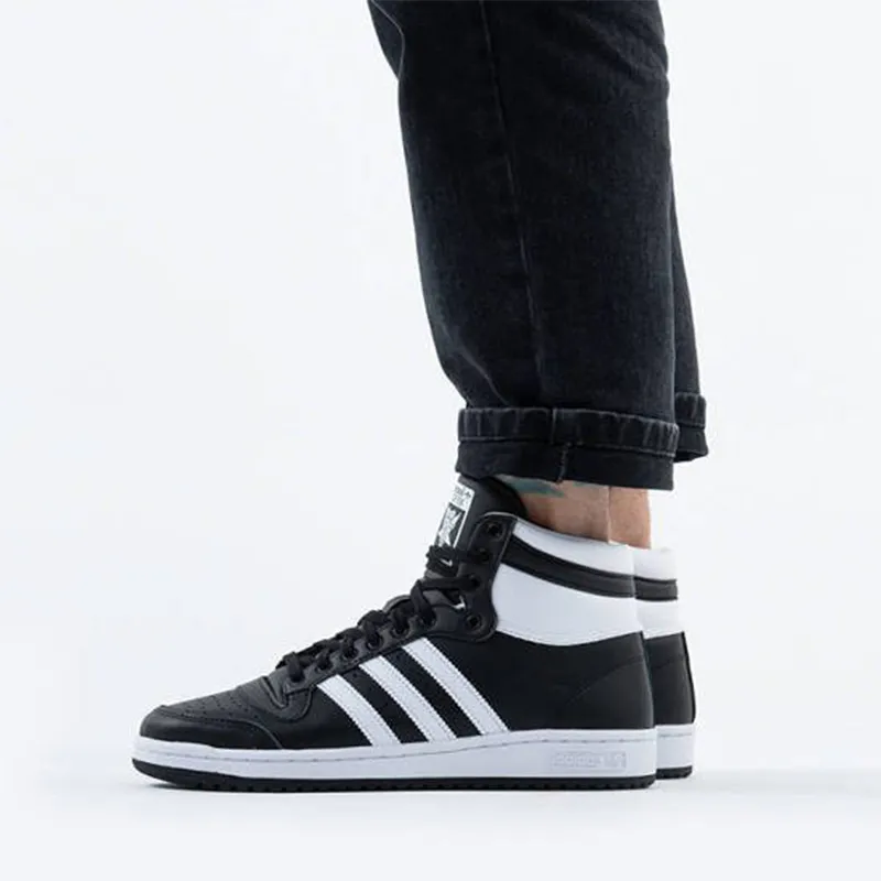 Adidas Top Ten Hi Black White-6