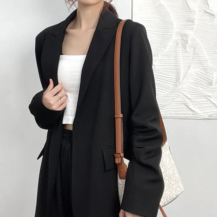 Luxury Care Artisan Workshop Imported Microfiber Bag Accessory Bag Strap Women's Brown-4