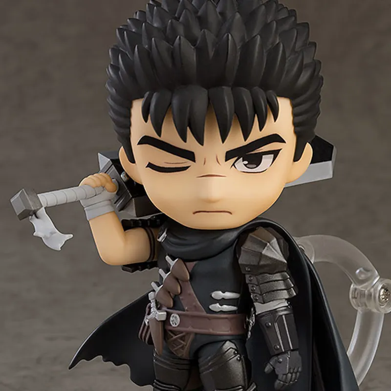 GSC Clay Figure #2134 Sword Wind Legend 2016 Guts Chibi Figures 10cm-1