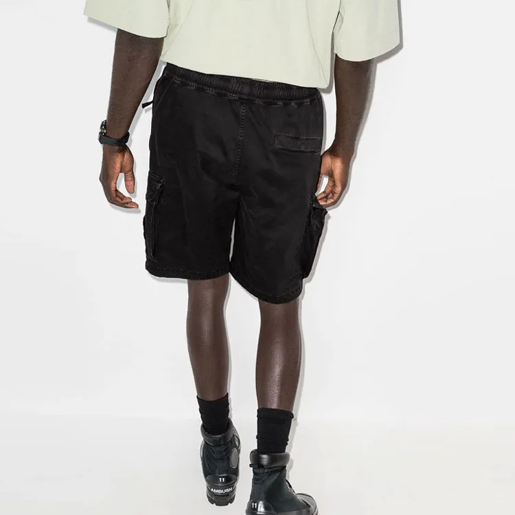 STONE ISLAND SS22 Cargo Shorts Men's Black-2