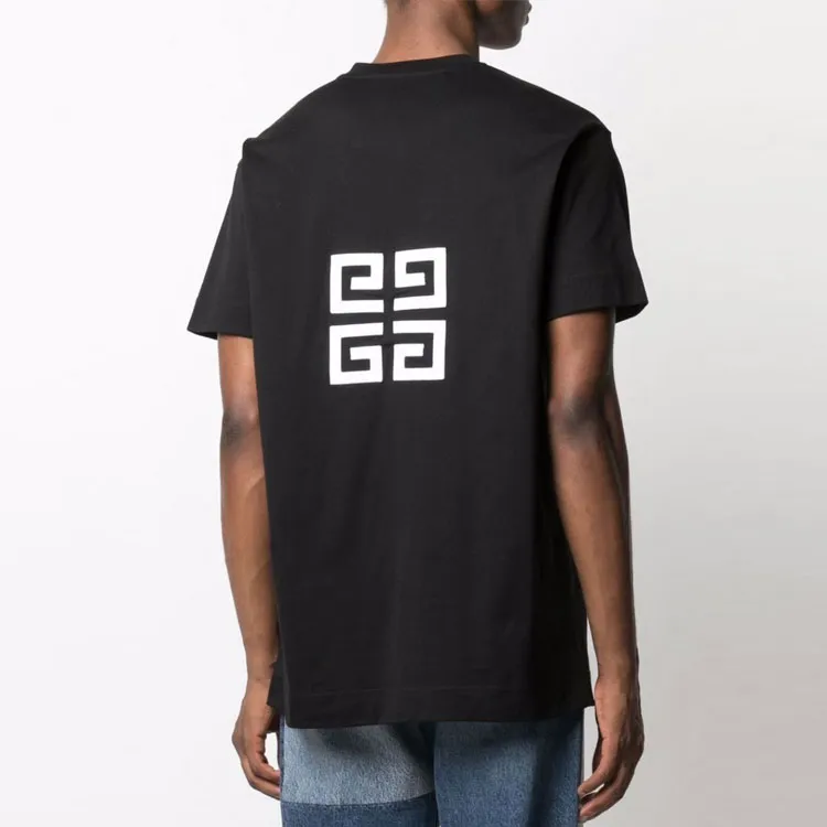 Givenchy Oversized Logo Embroidered T shirt-3