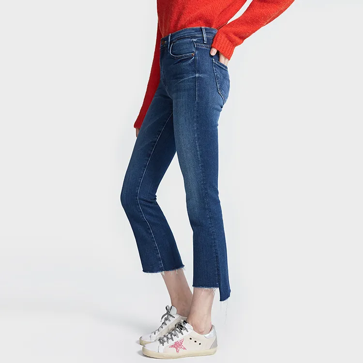 MOTHER Jeans Women's Dark Blue-4