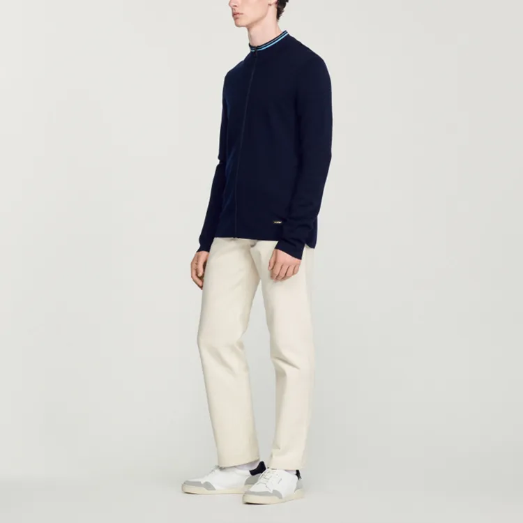 Sandro Knitwear Men Dark Blue-2