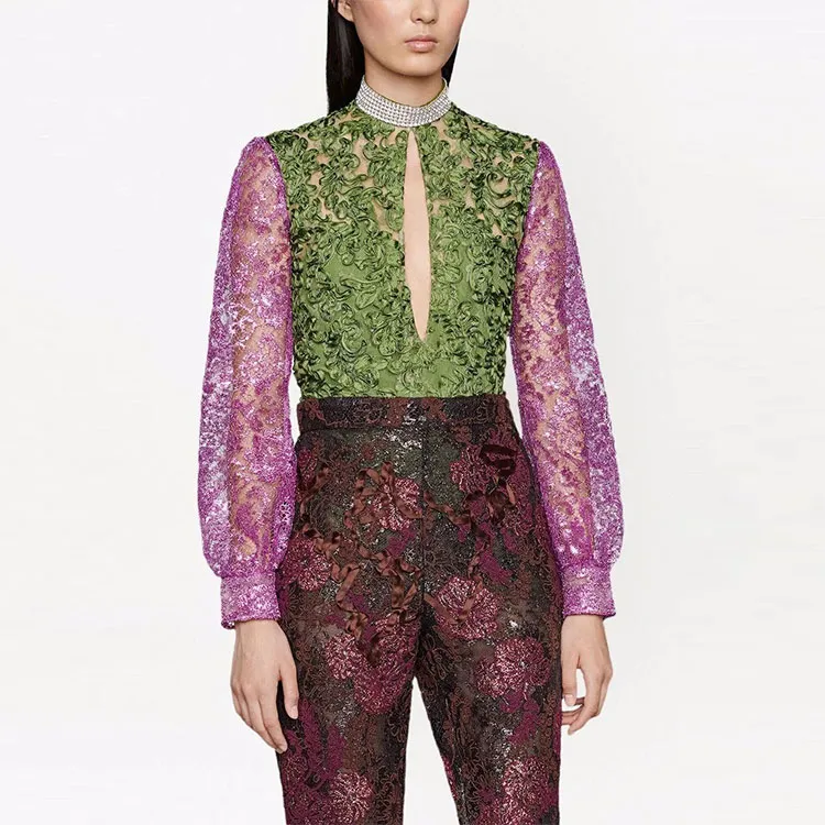 GUCCI Shirts Women's Green-2