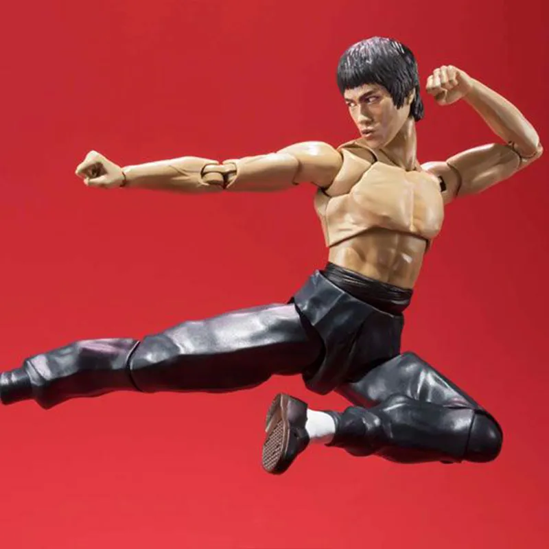 BANDAI S.h.figures Bruce Lee 14cm Scale Figures-3