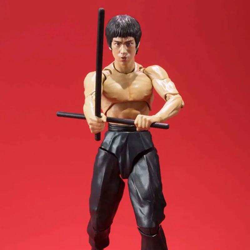 BANDAI S.h.figures Bruce Lee 14cm Scale Figures-5