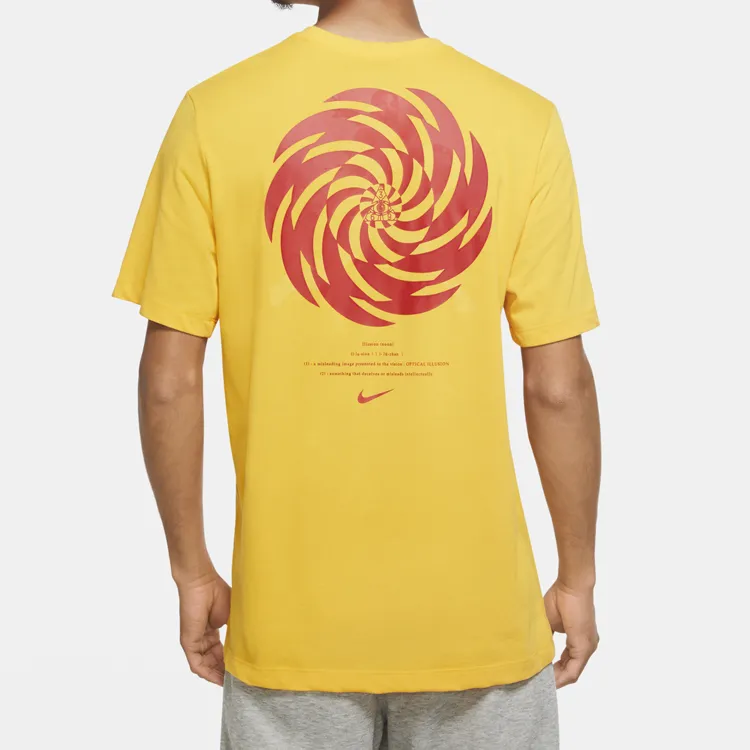 Nike T Shirt Men's University Gold-1