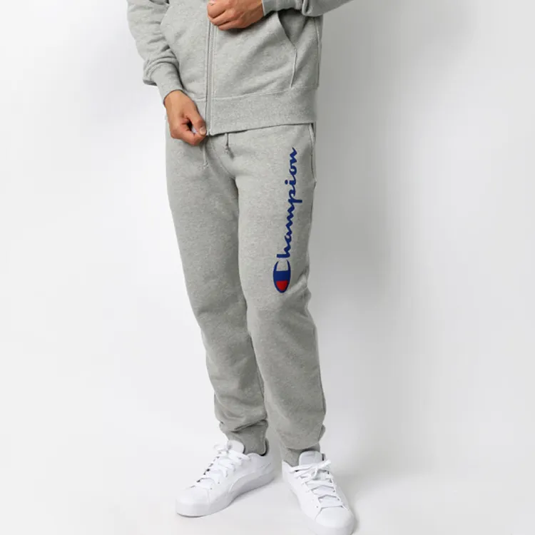 Champion Straight Moderate Sports Pants Japan Version Unisex Gray-2
