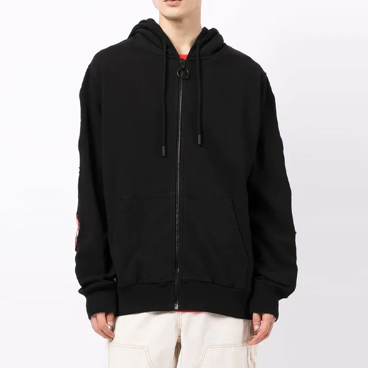 OFF WHITE Sweatshirt Men's Black-4