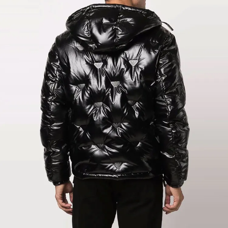 EMPORIO ARMANI Down Jacket Men's Black-3