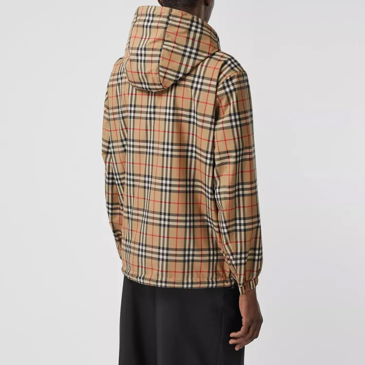 Burberry Check Reversible Hooded Jacket-3