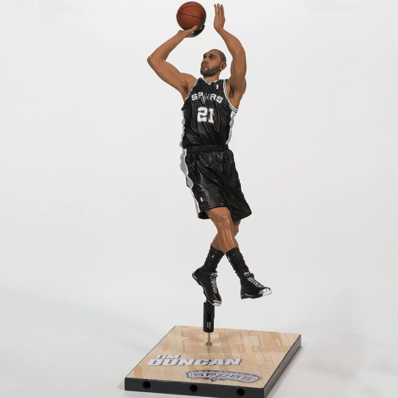 McFARLANE NBA Player Maikfan NBA Collection 24th Generation, Tim Duncan Scale Figures-2