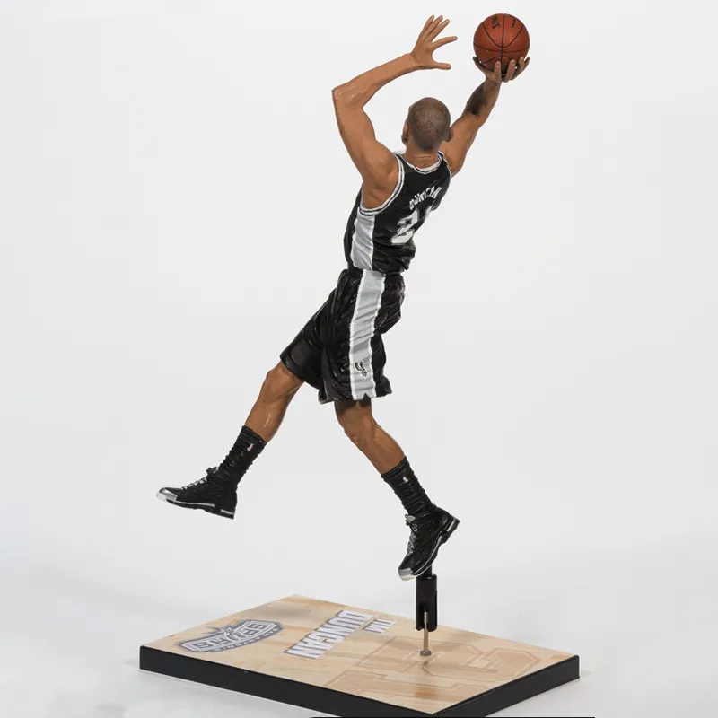McFARLANE NBA Player Maikfan NBA Collection 24th Generation, Tim Duncan Scale Figures-3