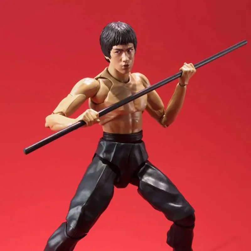 BANDAI S.h.figures Bruce Lee 14cm Scale Figures-1