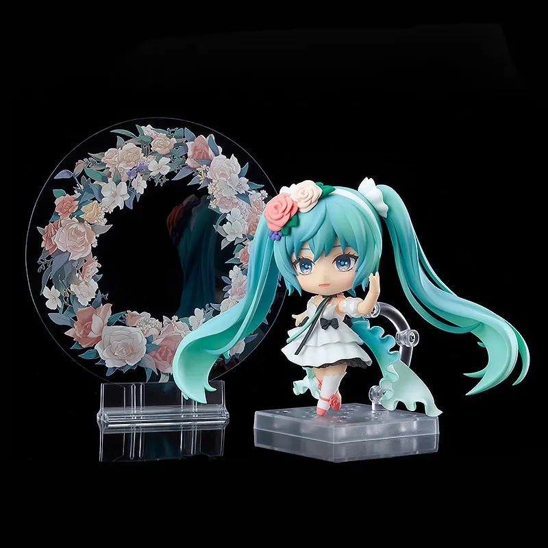 GSC Hatsune Miku Vocaloid Miku With You2019ver Nendoroid 10cm Chibi Figures-2