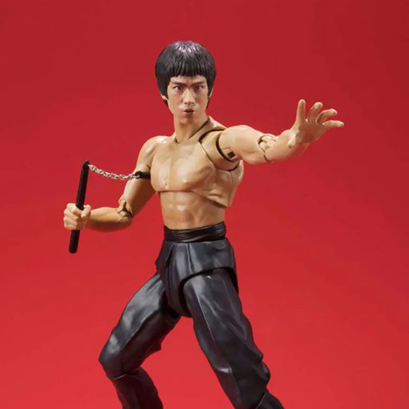 BANDAI S.h.figures Bruce Lee 14cm Scale Figures-2